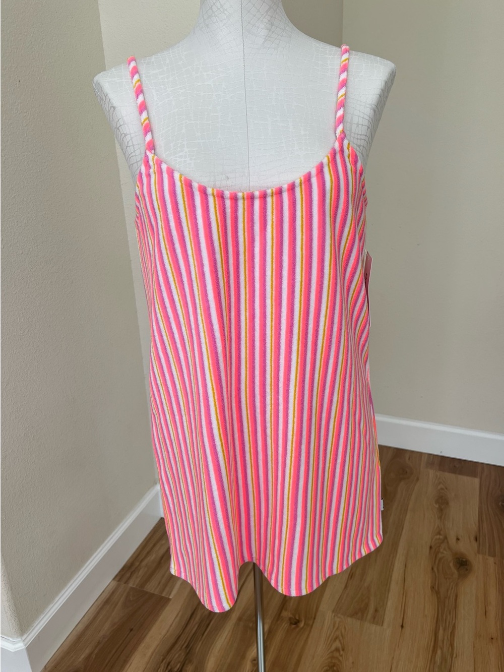 Hurley Terry Stripe Mini Dress M
